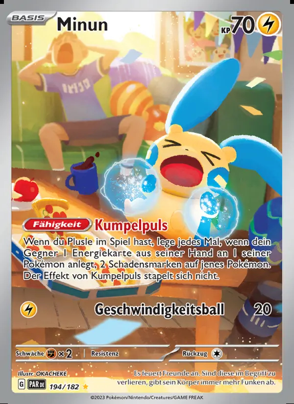 Image of the card Minun