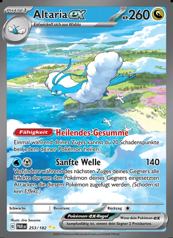 Image of the card Altaria-ex