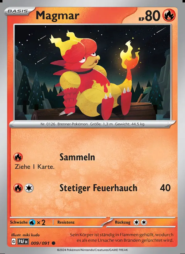 Image of the card Magmar