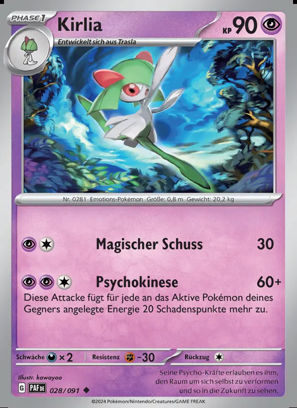 Image of the card Kirlia