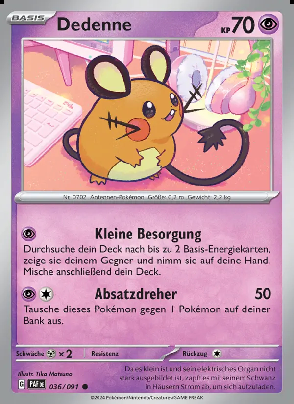 Image of the card Dedenne