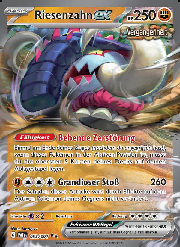 Image of the card Riesenzahn-ex