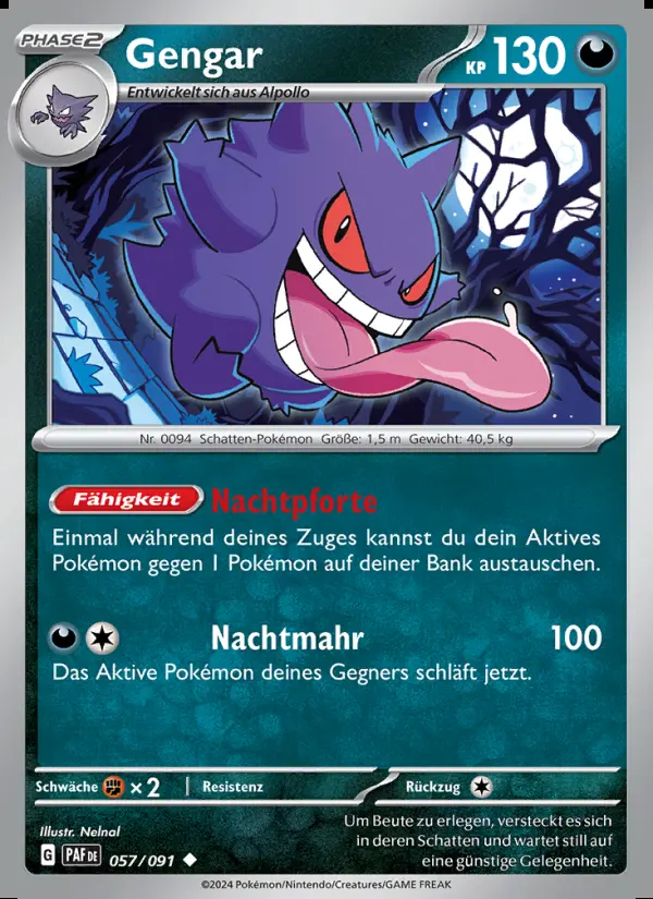 Image of the card Gengar