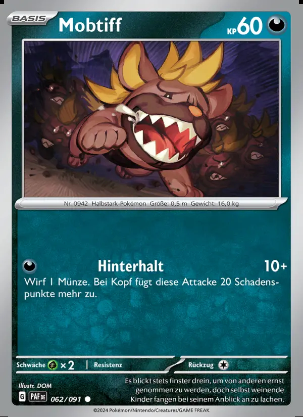 Image of the card Mobtiff