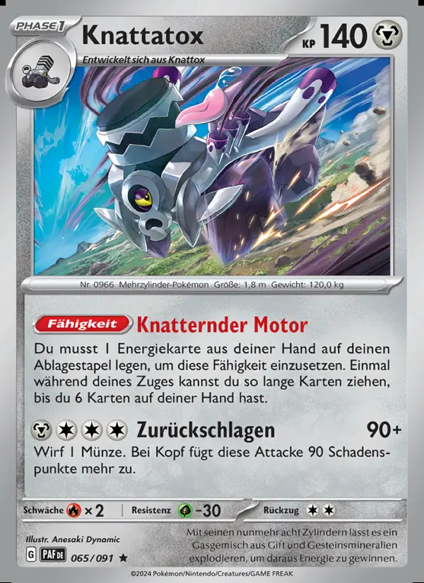 Image of the card Knattatox