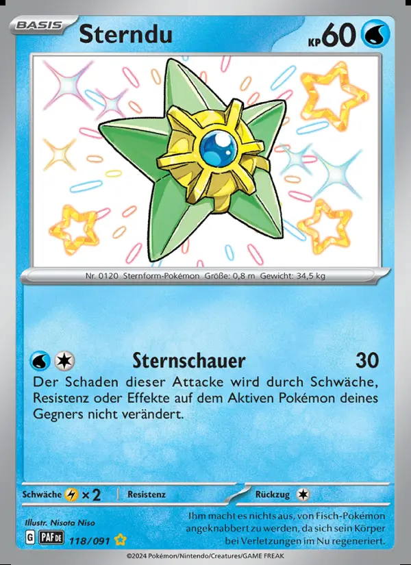 Image of the card Sterndu