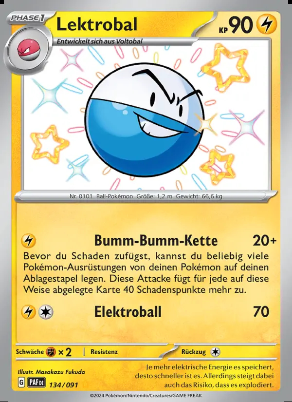 Image of the card Lektrobal