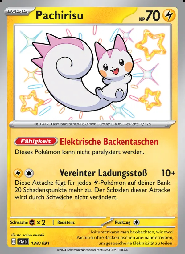 Image of the card Pachirisu