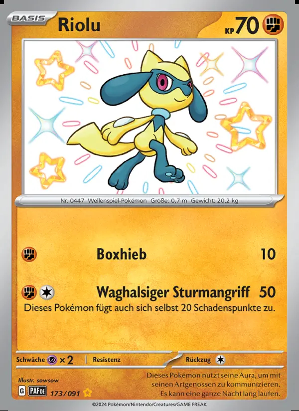 Image of the card Riolu