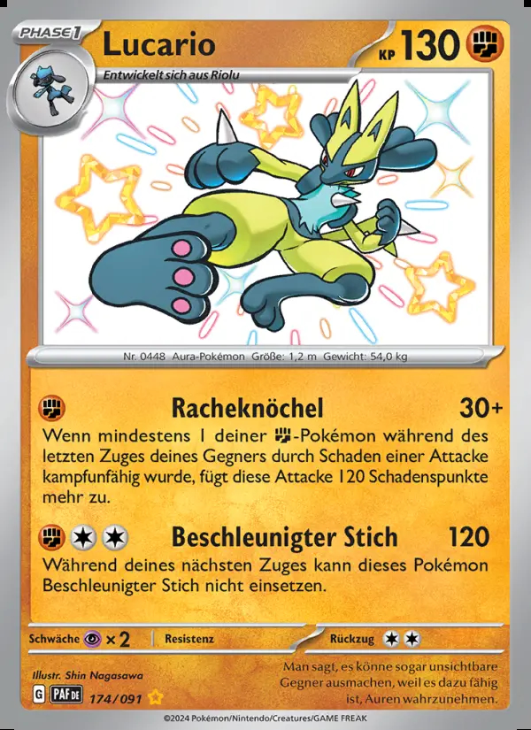 Image of the card Lucario