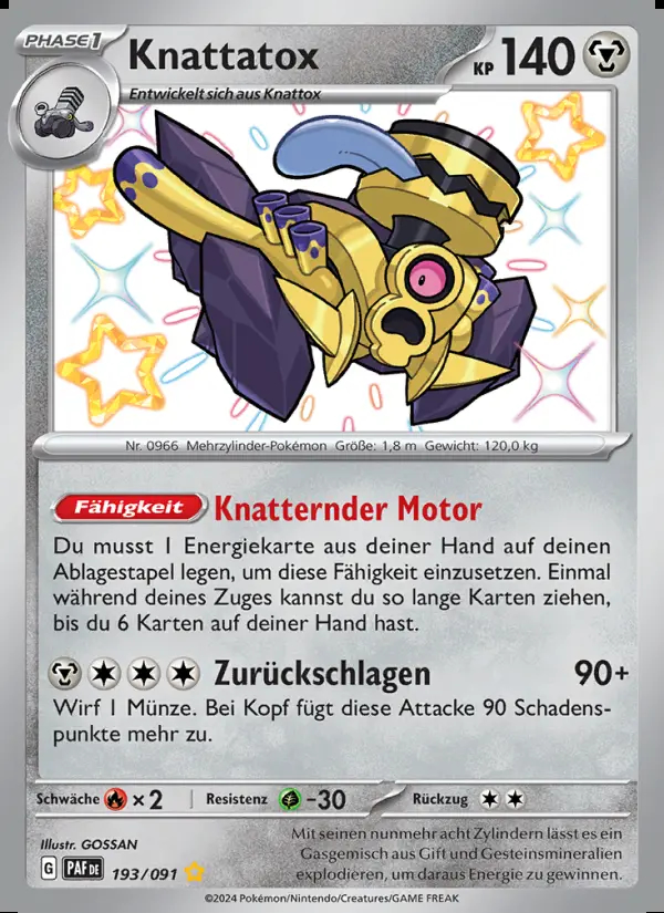 Image of the card Knattatox