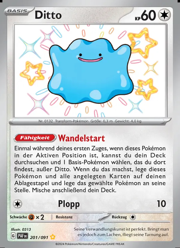 Image of the card Ditto