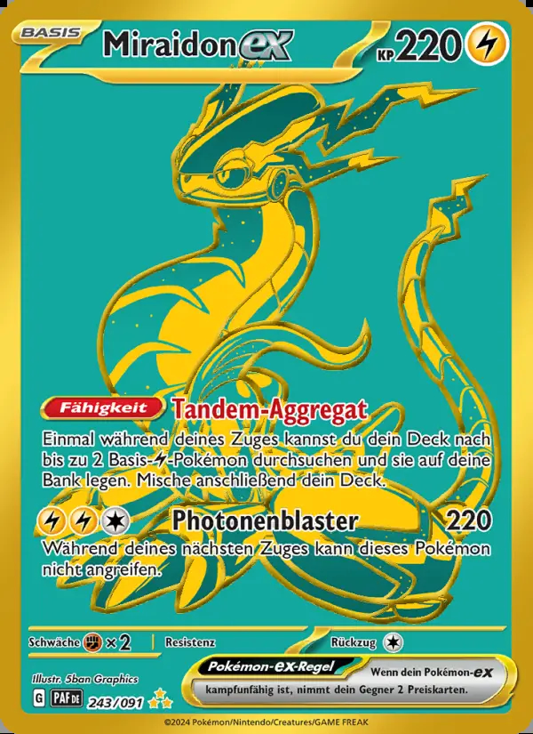 Image of the card Miraidon-ex