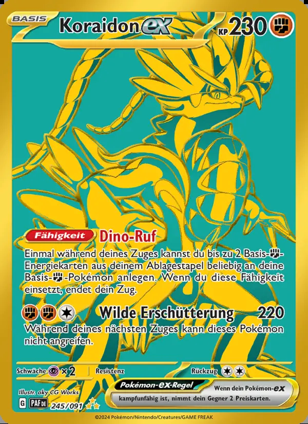 Image of the card Koraidon-ex