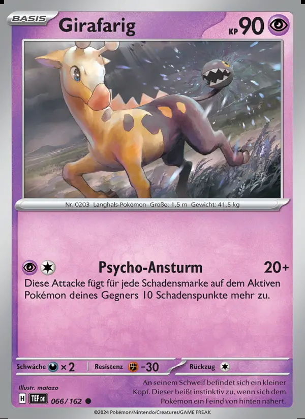 Image of the card Girafarig