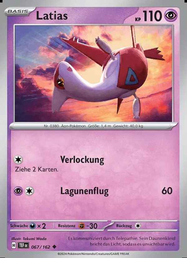 Image of the card Latias