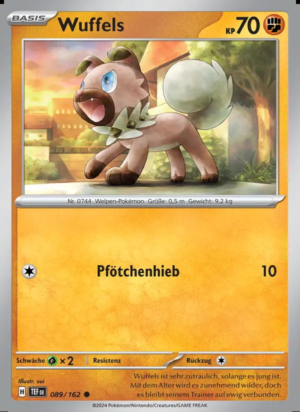 Image of the card Wuffels