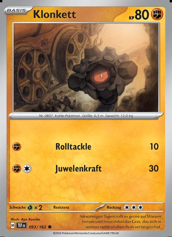 Image of the card Klonkett