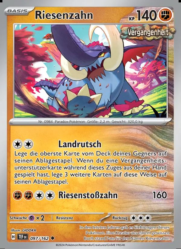 Image of the card Riesenzahn