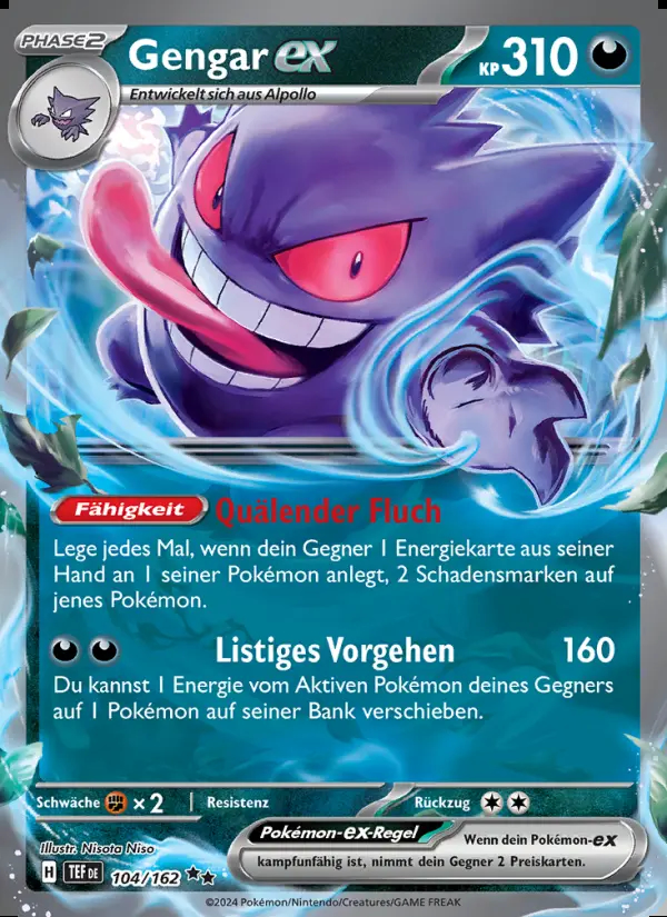 Image of the card Gengar-ex