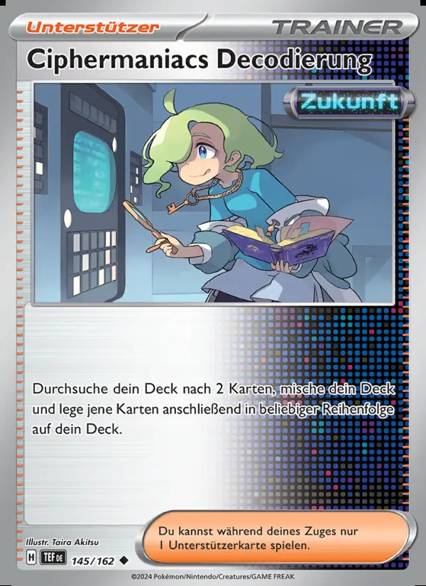 Image of the card Ciphermaniacs Decodierung