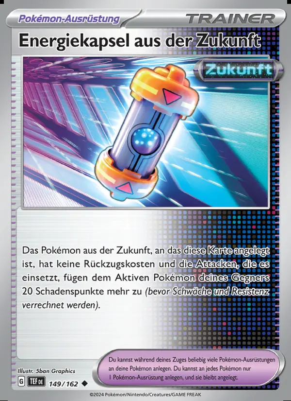 Image of the card Energiekapsel aus der Zukunft