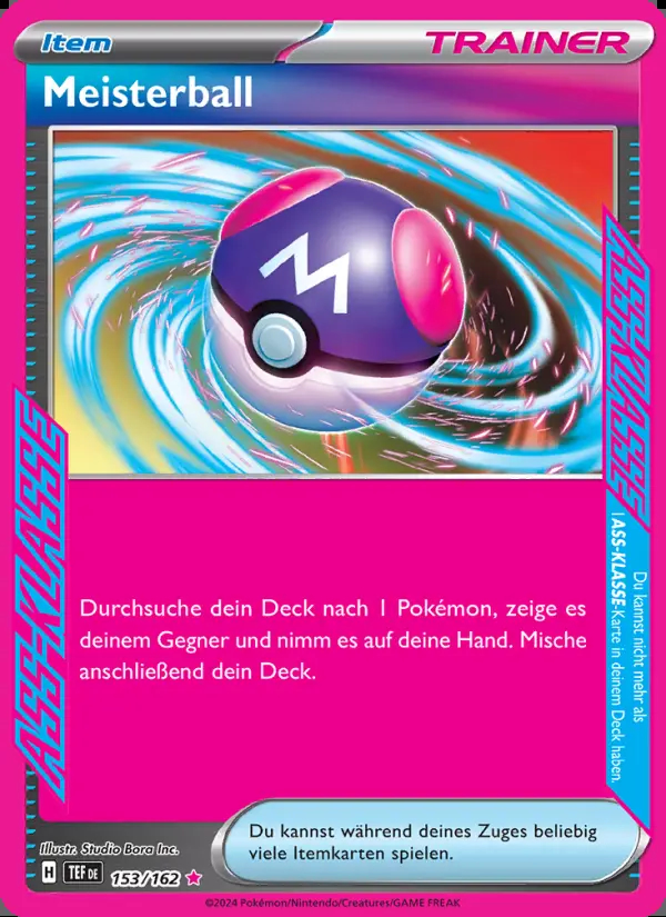 Image of the card Meisterball