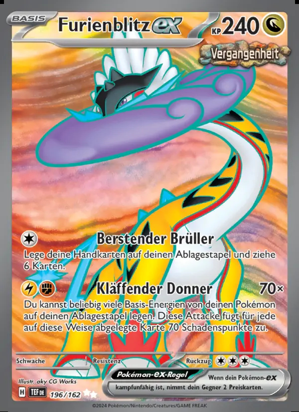 Image of the card Furienblitz-ex