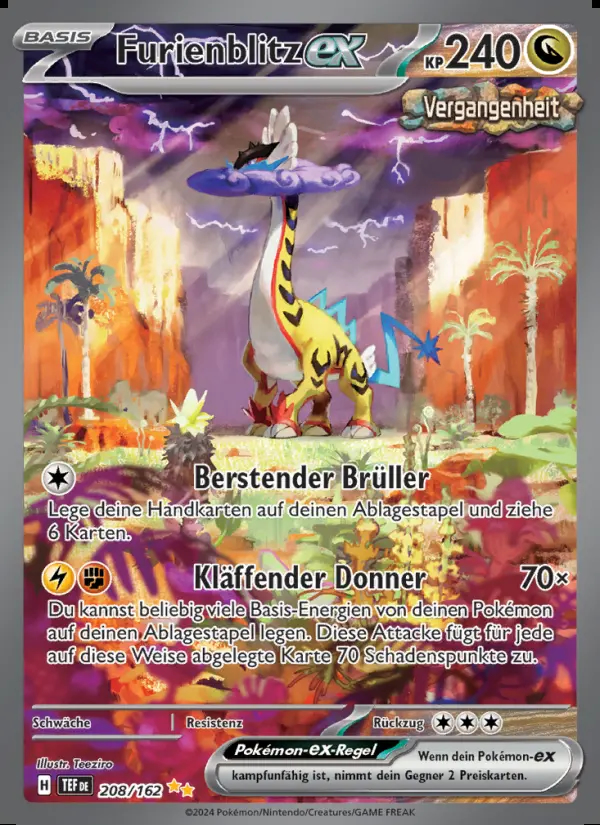 Image of the card Furienblitz-ex