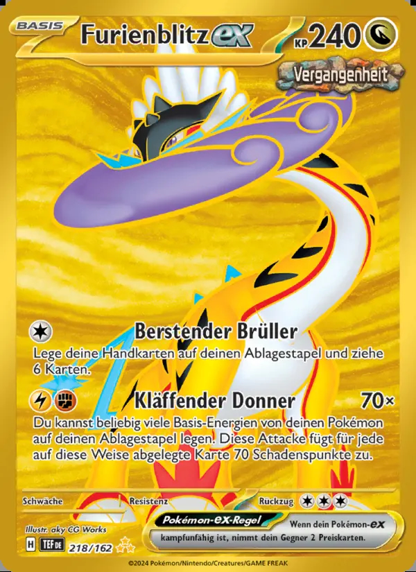 Image of the card Furienblitz-ex