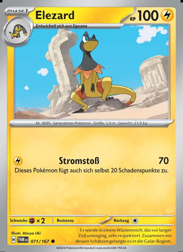 Image of the card Elezard