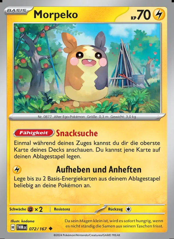 Image of the card Morpeko