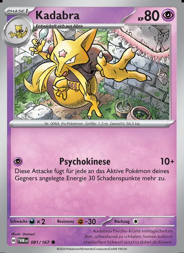 Image of the card Kadabra