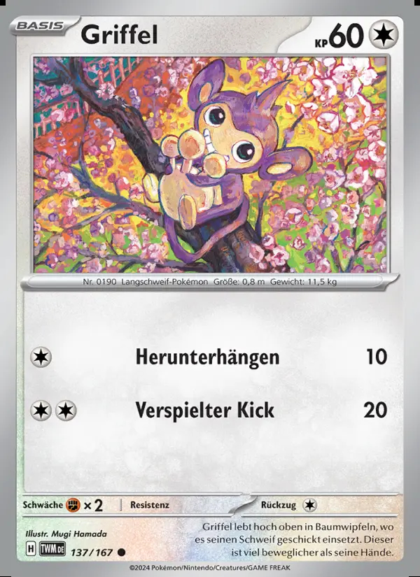 Image of the card Griffel