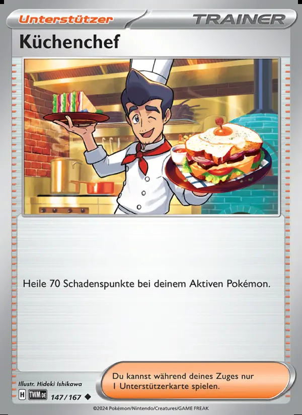 Image of the card Küchenchef