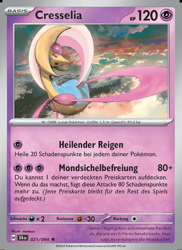 Image of the card Cresselia