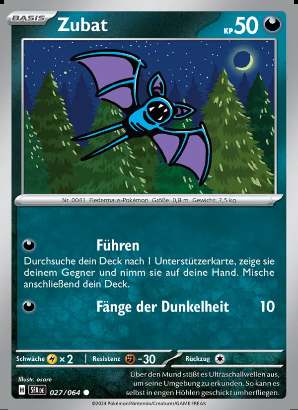 Image of the card Zubat