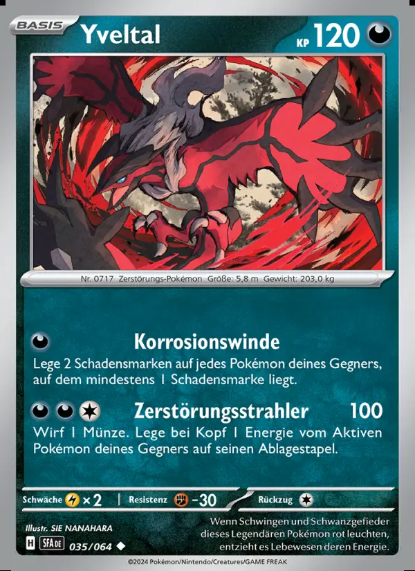 Image of the card Yveltal