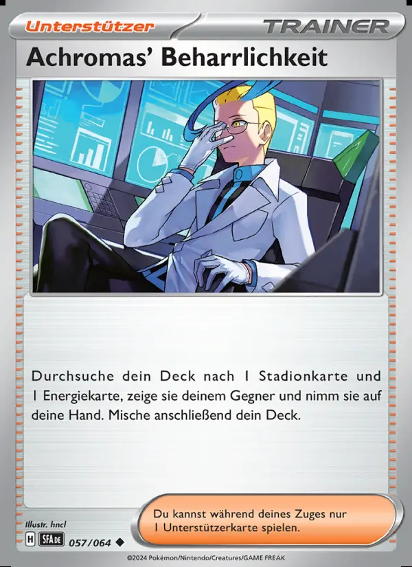 Image of the card Achromas' Beharrlichkeit