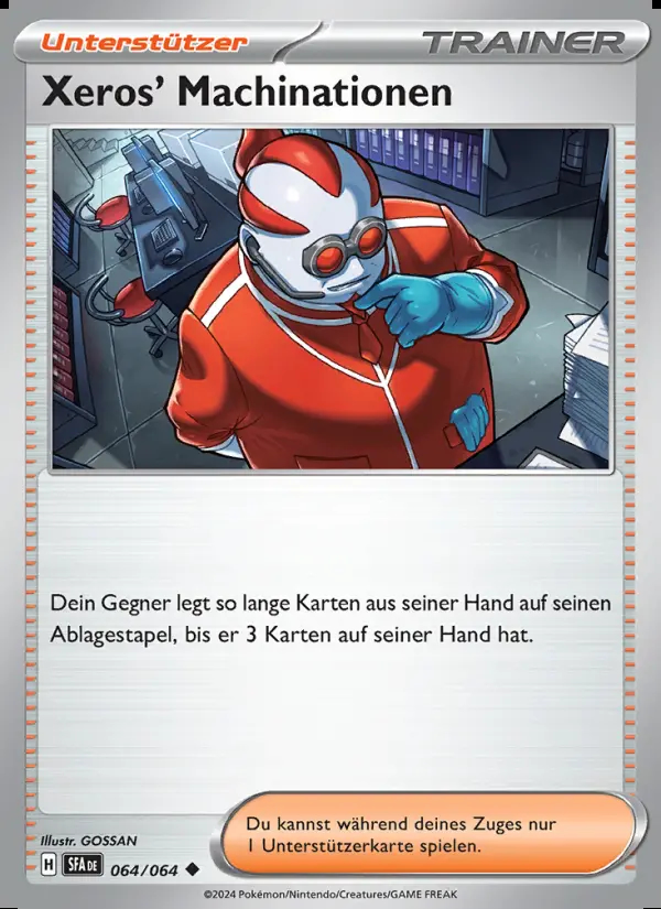 Image of the card Xeros' Machinationen