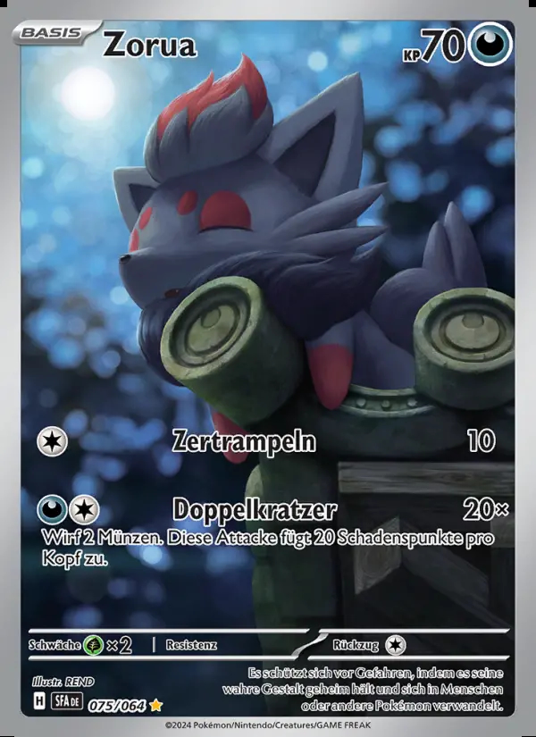 Image of the card Zorua