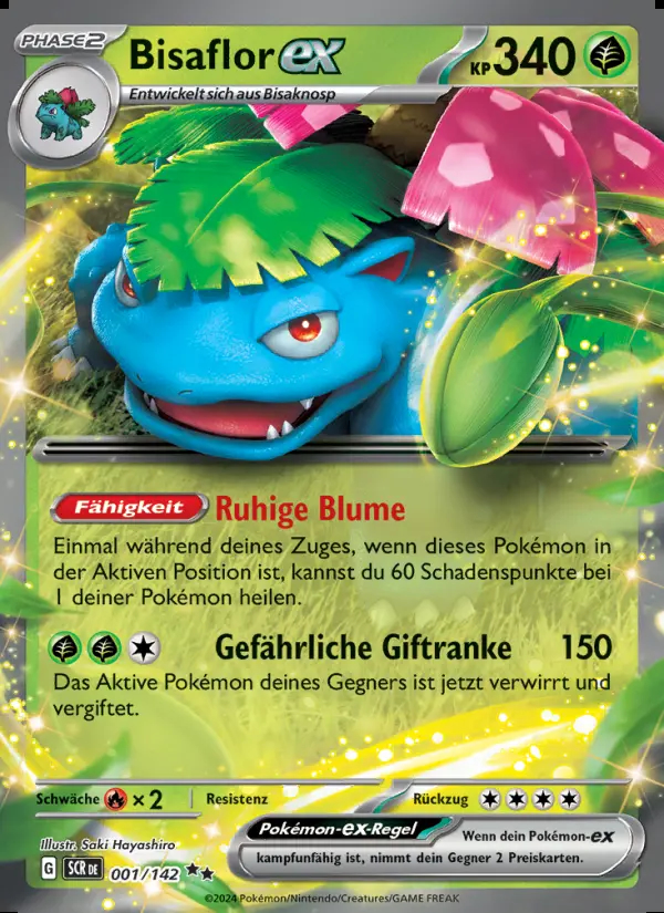 Image of the card Bisaflor-ex