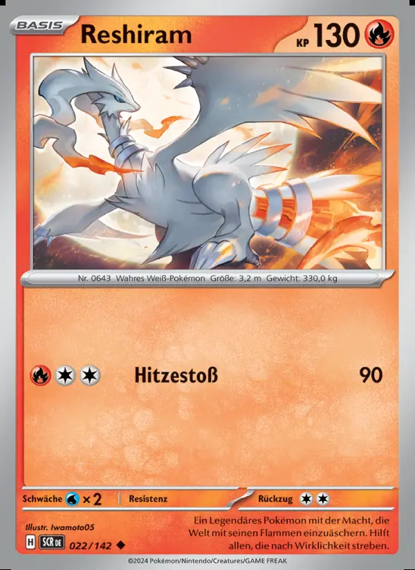 Image of the card Reshiram