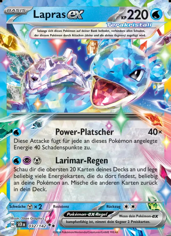 Image of the card Lapras-ex