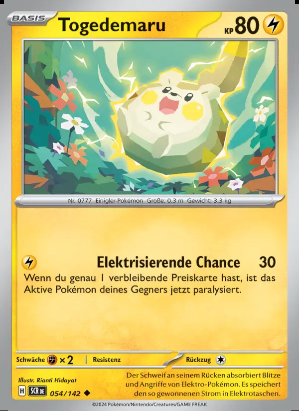 Image of the card Togedemaru