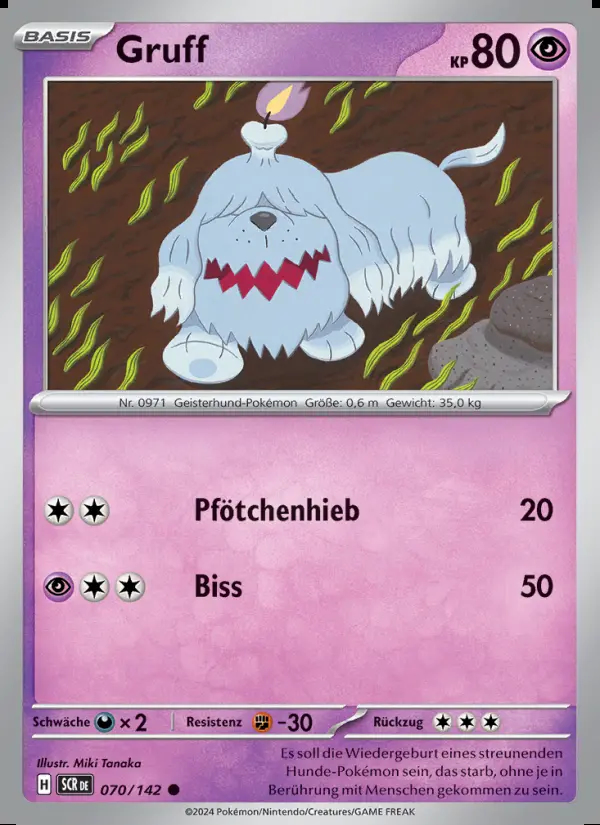 Image of the card Gruff