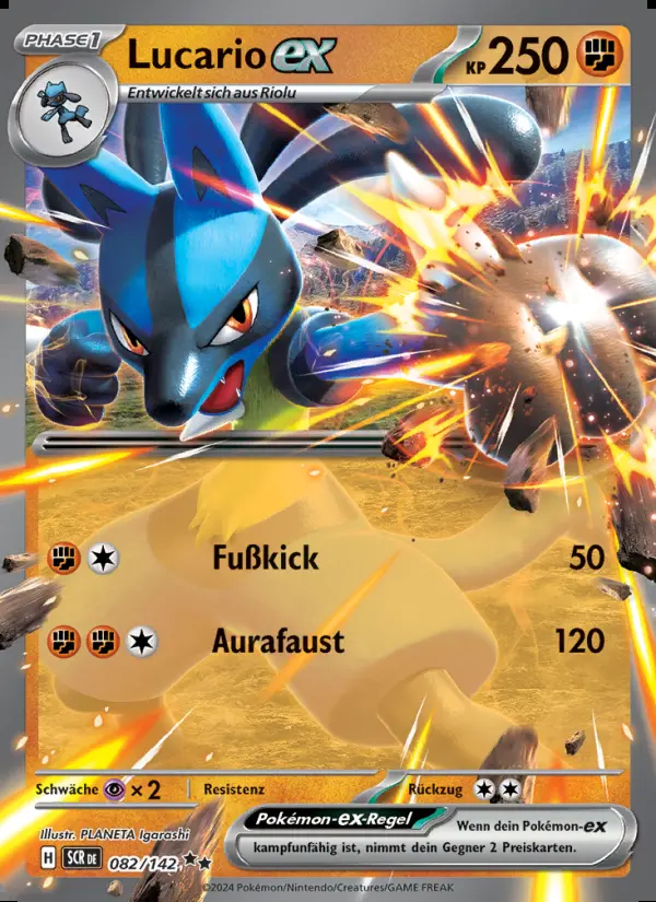 Image of the card Lucario-ex