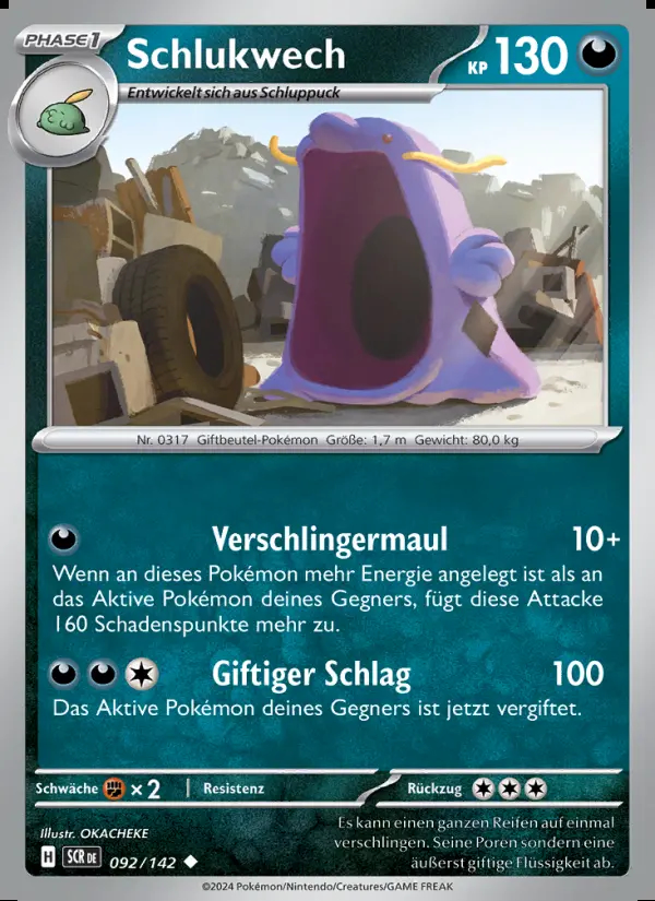 Image of the card Schlukwech