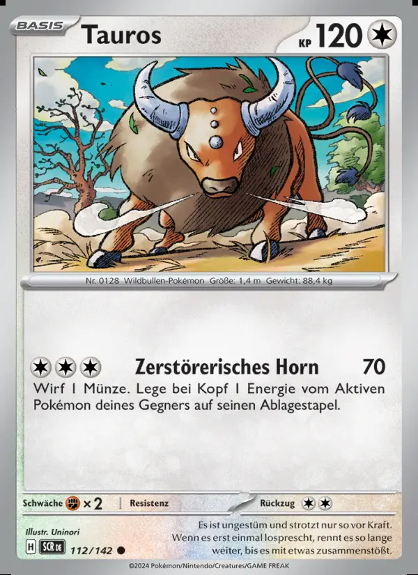 Image of the card Tauros