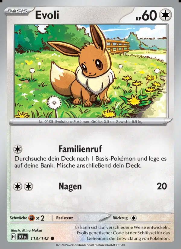 Image of the card Evoli